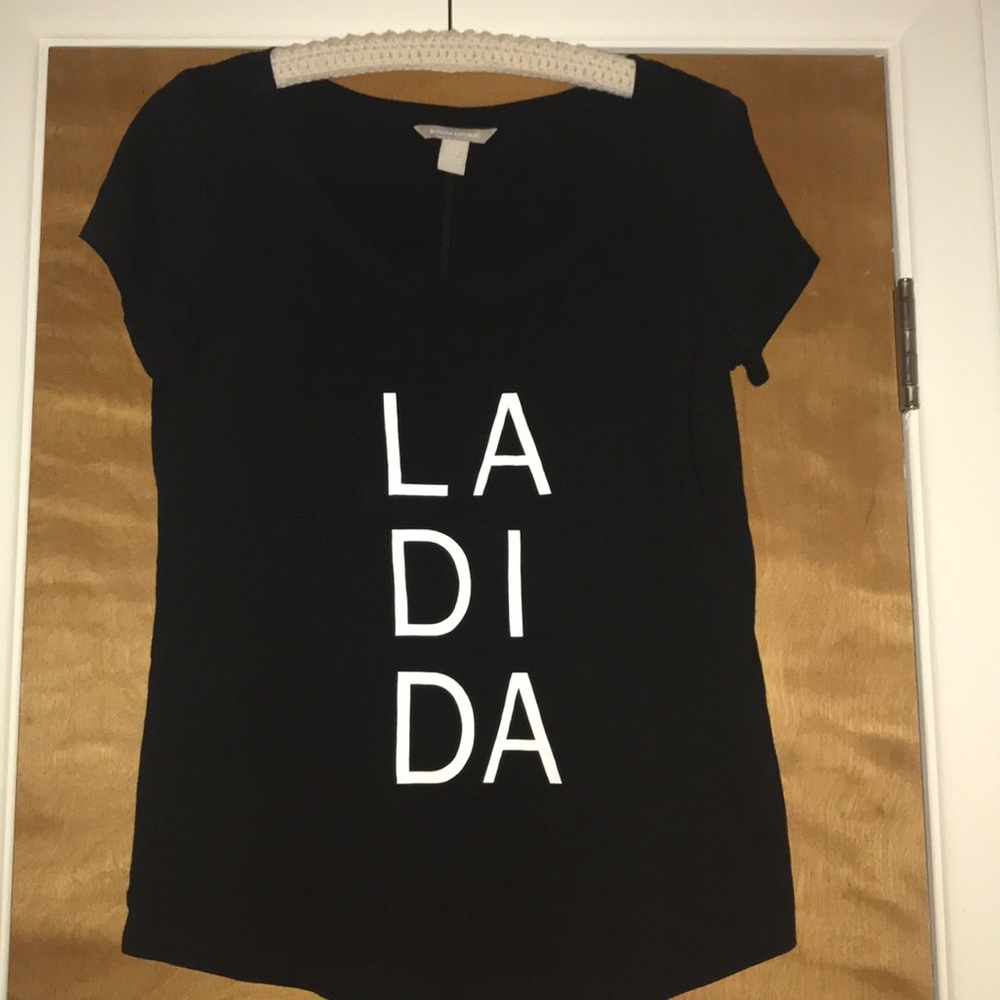 Banana republic graphic tee